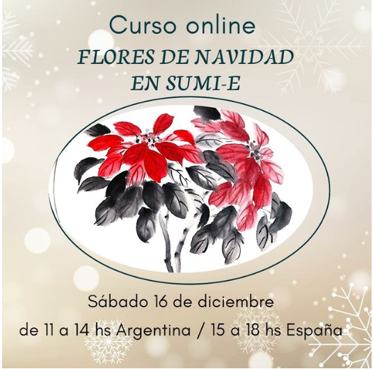 Imagen destacada de la clase de sumi-e