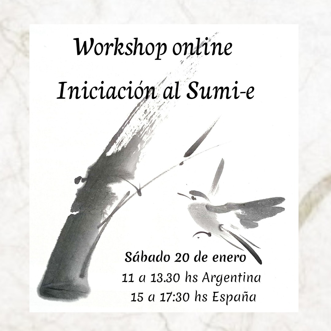 Workshop de iniciación al sumi-e